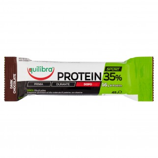 Equilibra Integratore per lo Sport Protein 35% Barretta Proteica al