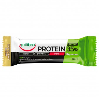 Equilibra Integratore per lo Sport Protein 35% Barretta Proteica al