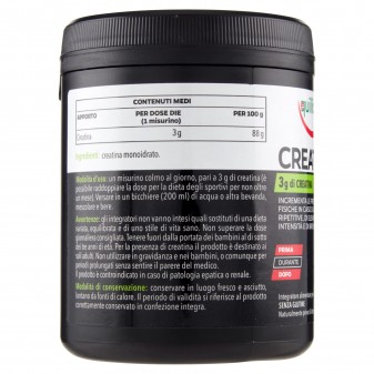 Equilibra Integratore per lo Sport Creatina Monoidrato - Barattolo da
