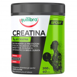Equilibra Integratore per lo Sport Creatina Monoidrato - Barattolo da