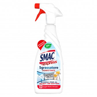 Smac Express Sgrassatore Disinfettante Spray Presidio Medico