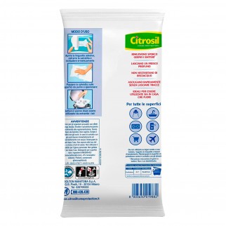 Citrosil Salviette Multisuperfici Igienizzanti con Vere Essenze di