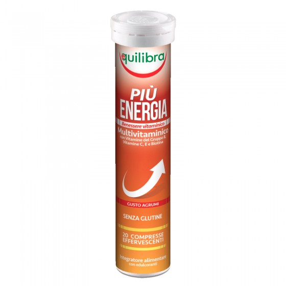 Equilibra Integratore Multivitaminico Più Energia Gusto Agrumi - Equilibra Integratore Multivitaminico Più Energia Gusto Agrumi -