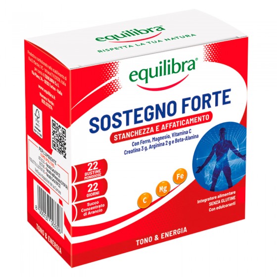 Equilibra Integratore per Stanchezza e Affaticamento Sostegno Forte Equilibra Integratore per Stanchezza e Affaticamento Sostegno Forte