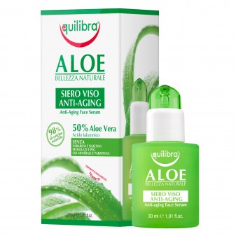 Equilibra Aloe Bellezza Naturale Siero Viso Anti-Aging con Acido Ialuronico -...