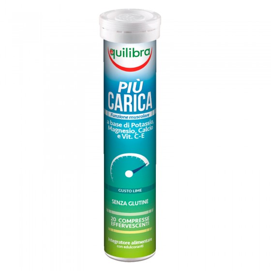 Equilibra Integratore per la Funzione Muscolare Più Carica Gusto Lime Equilibra Integratore per la Funzione Muscolare Più Carica Gusto Lime