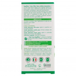 Equilibra Aloe Bellezza Naturale Filler Siero Viso Collo e Décolleté