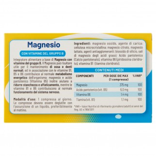 Equilibra Integratore Magnesio con Vitamine del Gruppo B Contro la