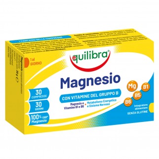 Equilibra Integratore Magnesio con Vitamine del Gruppo B Contro la