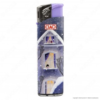 Ciao Accendino Elettronico Fantasia Windows - Box da 50 Accendini