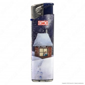 Ciao Accendino Elettronico Fantasia Windows - Box da 50 Accendini