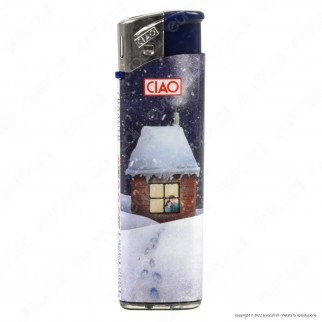 Ciao Accendino Elettronico Fantasia Windows - Box da 50 Accendini