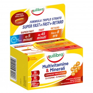 Equilibra Integratore Multivitamine&Minerali per il Benessere