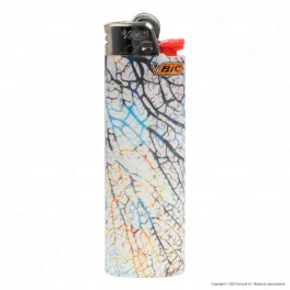 Bic Maxi J26 Accendino Grande Fantasia Leaves - Serie da 5 Accendini