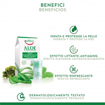 Equilibra Aloe Stick Contorno Occhi Effetto Lifting Borse e Occhiaie