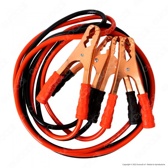 CFG Luce Quadra 400Amp Booster Cable 2 Cavi Elettrici con Morsetti CFG Luce Quadra 400Amp Booster Cable 2 Cavi Elettrici con Morsetti