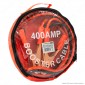 Immagine 3 - CFG Luce Quadra 400Amp Booster Cable 2 Cavi Elettrici con Morsetti