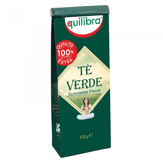 Equilibra Tè Verde in Foglie per Infuso - Confezione da 100g Equilibra Tè Verde in Foglie per Infuso - Confezione da 100g