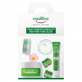 Equilibra Beauty System Trattamento Beauty Routine Viso Aloe con