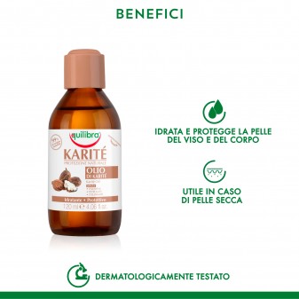 Equilibra Olio di Karité Protezione Naturale Idratante Protettivo