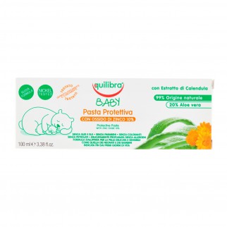 Equilibra Baby Pasta Protettiva con Ossido di Zinco 10% - Flacone da