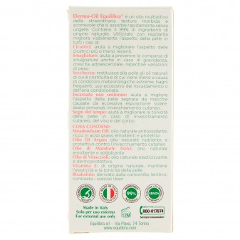 Equilibra Dermo Oil Multiattivo per Viso e Corpo con Meadowfoam Oil