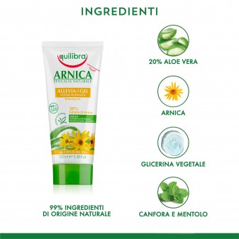 Equilibra Arnica Allevia-Gel Azione Calmante e Lenitiva con Aloe Vera