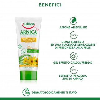 Equilibra Arnica Allevia-Gel Azione Calmante e Lenitiva con Aloe Vera