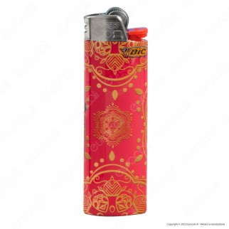 Bic Maxi J26 Accendino Grande Fantasia Arabesque - Serie da 5