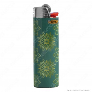 Bic Maxi J26 Accendino Grande Fantasia Arabesque - Serie da 5