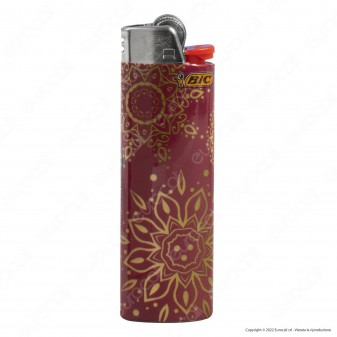 Bic Maxi J26 Accendino Grande Fantasia Arabesque - Serie da 5