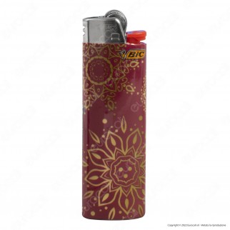 Bic Maxi J26 Accendino Grande Fantasia Arabesque - Serie da 5