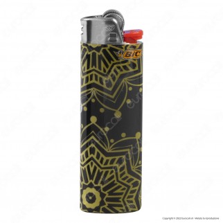 Bic Maxi J26 Accendino Grande Fantasia Arabesque - Serie da 5