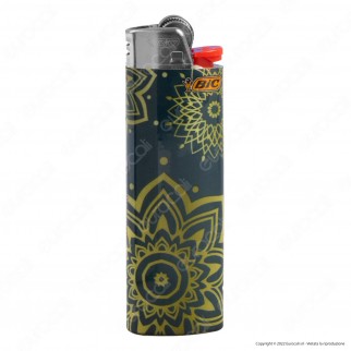 Bic Maxi J26 Accendino Grande Fantasia Arabesque - Serie da 5