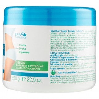 Equilibra Fango Termale Cellulite Spa Experience con Aloe Vera -