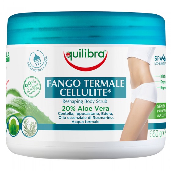 Equilibra Fango Termale Cellulite Spa Experience con Aloe Vera - Equilibra Fango Termale Cellulite Spa Experience con Aloe Vera -