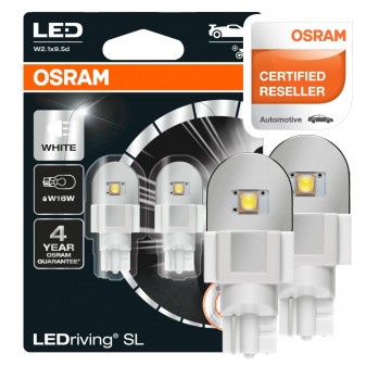 Osram LEDriving SL Auto Moto LED 2.10W 12V - 2 Lampadine W16W