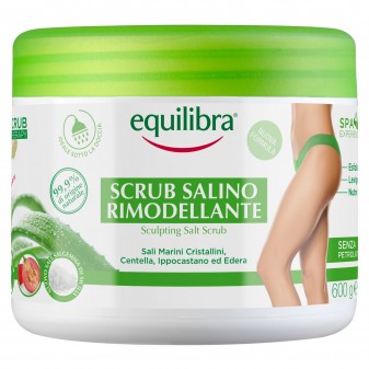 Equilibra Scrub Salino Rimodellante Azione Esfoliante per il Corpo -...