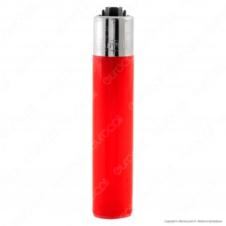 Clipper Classic Slim Color Accendino Colorato Tinta Unita - Box da 48
