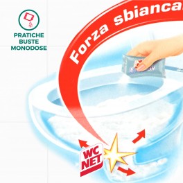 WC Net Energy Candeggina in Polvere Schiumogena Sbiancante e