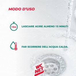 WC Net Professional Sturascarichi Bloccati Azione Totale contro