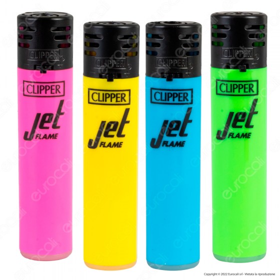 Clipper Jet Flame Shiny Colors Accendini Turbo Elettronici Antivento