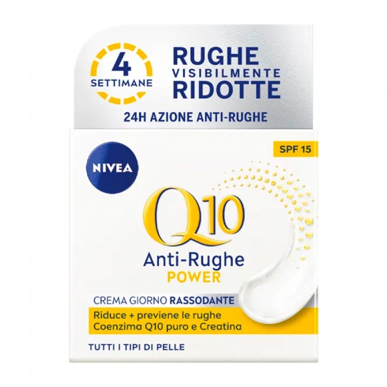 Nivea Q10 Power Crema Giorno Anti-Rughe Rassodante e Tonificante Nivea Q10 Power Crema Giorno Anti-Rughe Rassodante e Tonificante