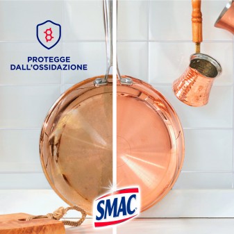 Smac Brilla Rame Detergente in Crema - Flacone da 250ml
