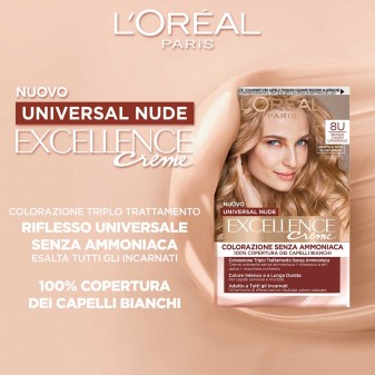 L'Oréal Paris Excellence Universal Nude Colorazione Permanente 8U