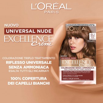 L'Oréal Paris Excellence Universal Nude Colorazione Permanente 6U