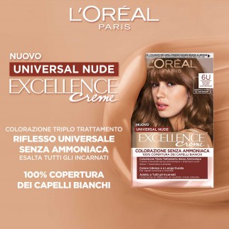 L'Oréal Paris Excellence Universal Nude Colorazione Permanente 6U