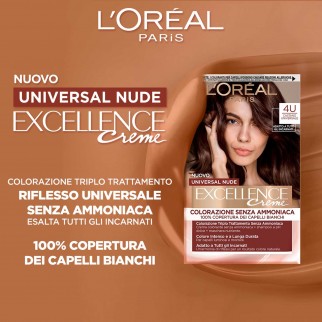 L'Oréal Paris Excellence Universal Nude Colorazione Permanente 4U