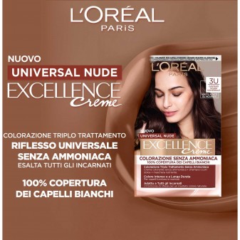 L'Oréal Paris Excellence Universal Nude Colorazione Permanente 3U