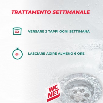 WC Net Scarichi Domestici Trattamento con Agenti Biologici - Flacone